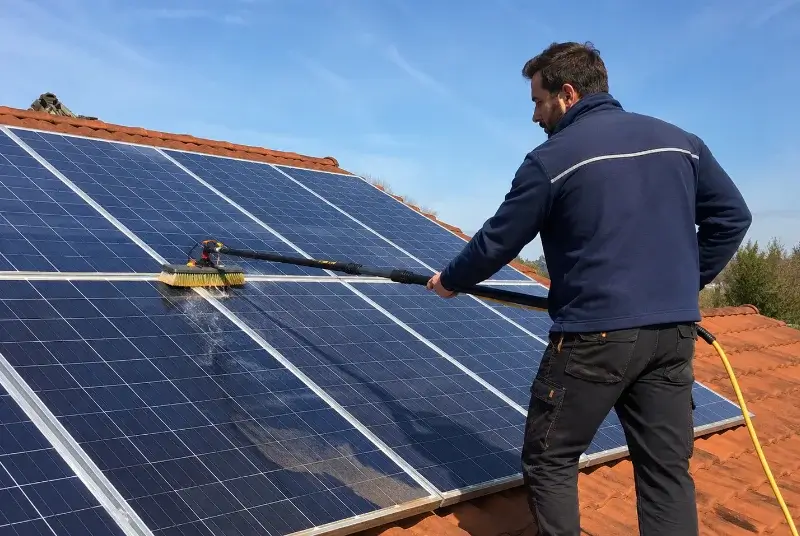 Nettoyage et entretien de panneaux solaires à Villeneuve-en-Retz